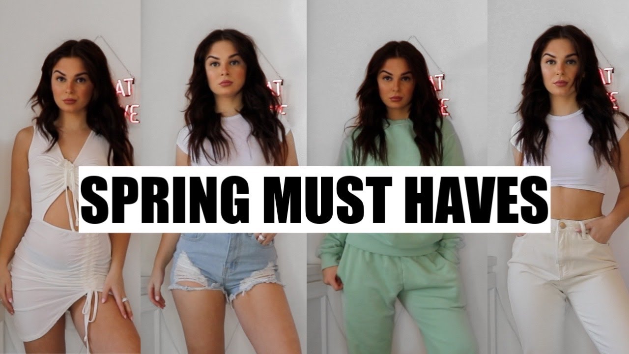First Spring Clothing Haul 2020 ft. BooHoo || EJB