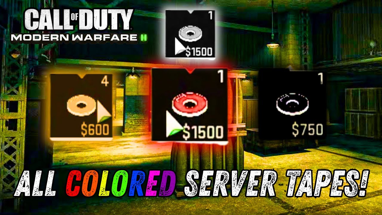 Obtaining Every COLORED TAPE In MWII DMZ! (WHY?!) - | Call Of Duty Modern Warfare II