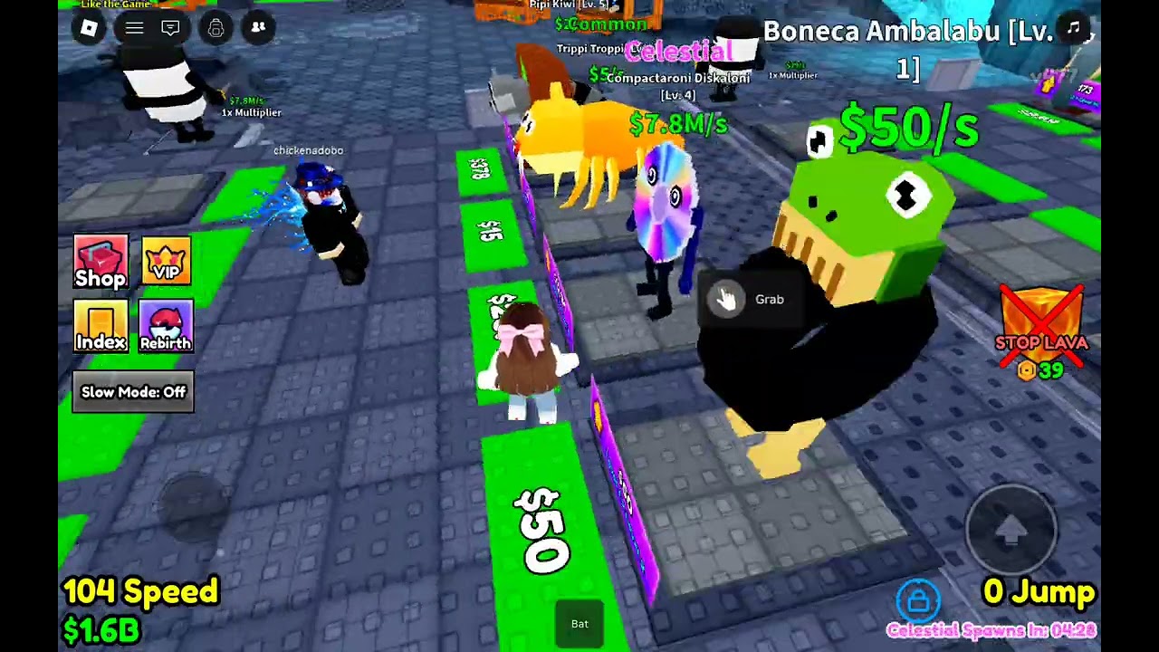 Survive lava for brainrots! can i survive?