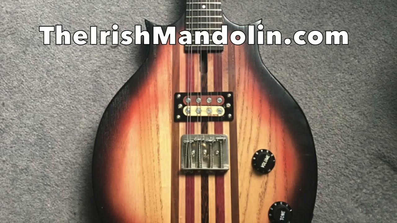 The Pet Of The Pipers - a jig in A Major tabbed for mandolin and played by Aidan Crossey
