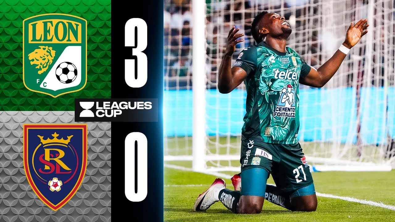 Le&oacute;n 3-0 Real Salt Lake | Resumen | Cuartos - Leagues Cup 2026