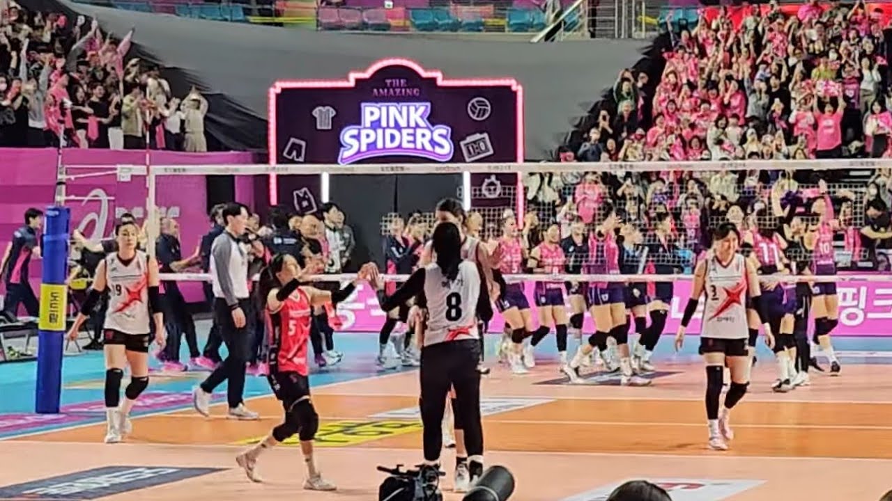 2025.4.2. 흥국생명 5세트 김연경 마지막 홈 경기일수도 있는 승리 (vs 정관장, 삼산월드체육관) #김연경