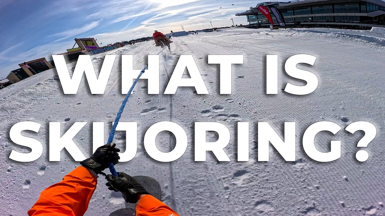 I Got Pulled Into a 45ft Jump by a Horse (SKIJORING)
