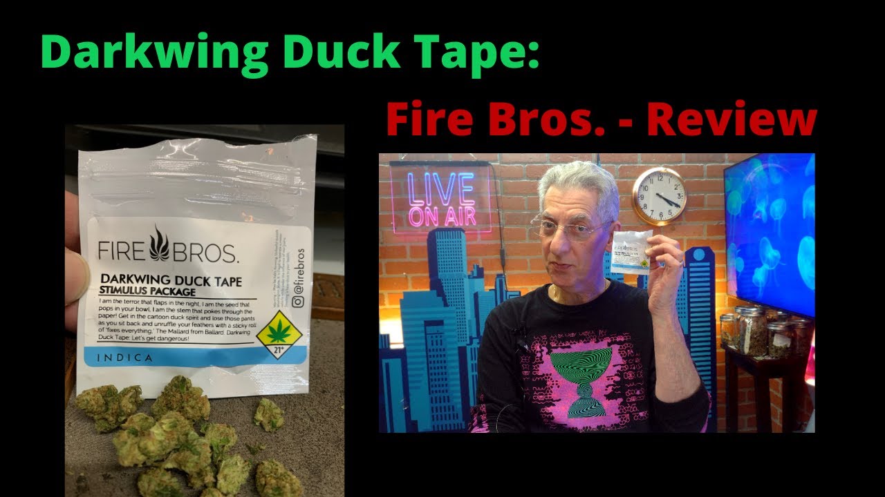 Darkwing Duck Tape from Fire Bros  Cannabis Review