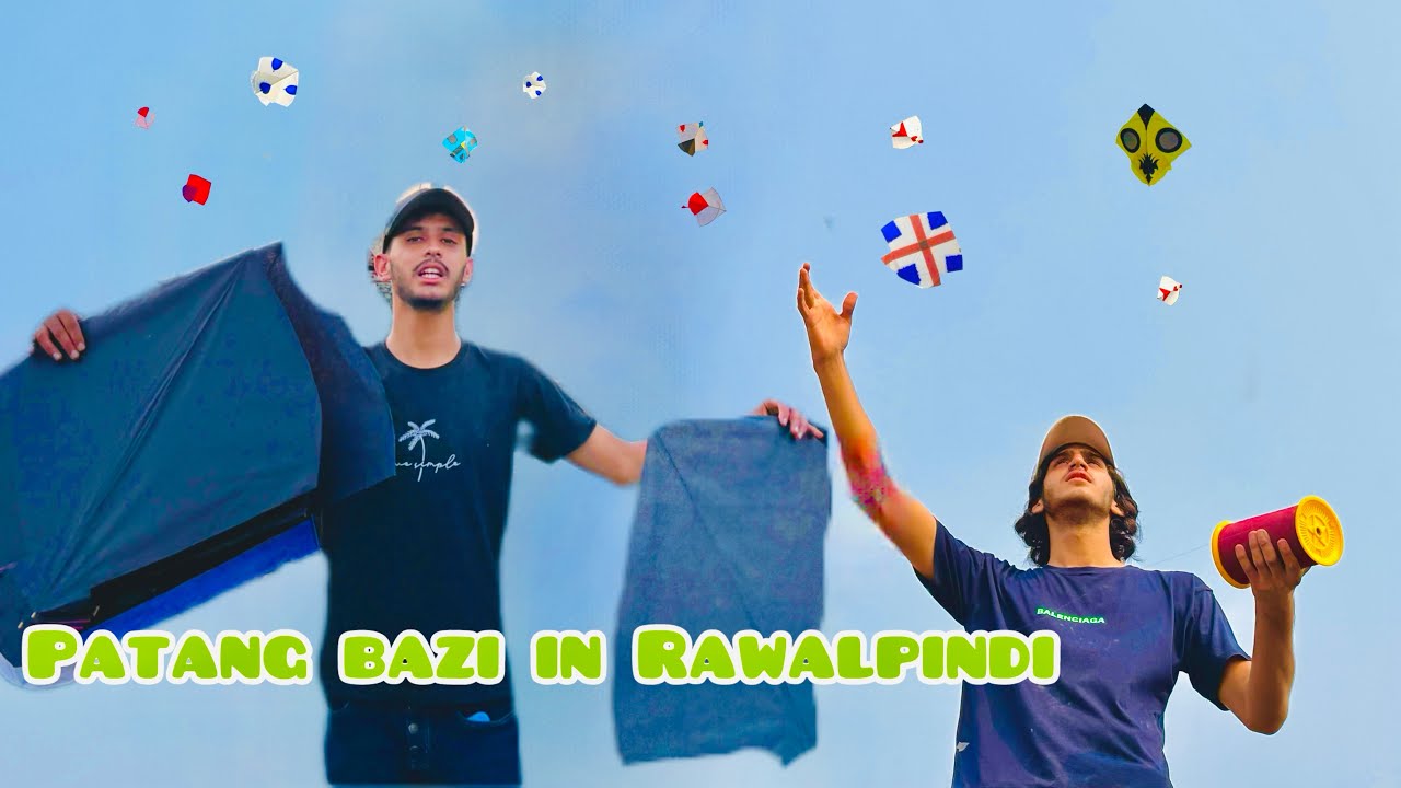 Beautiful kite flying and cutting with manja || bohot maza aya ❤️