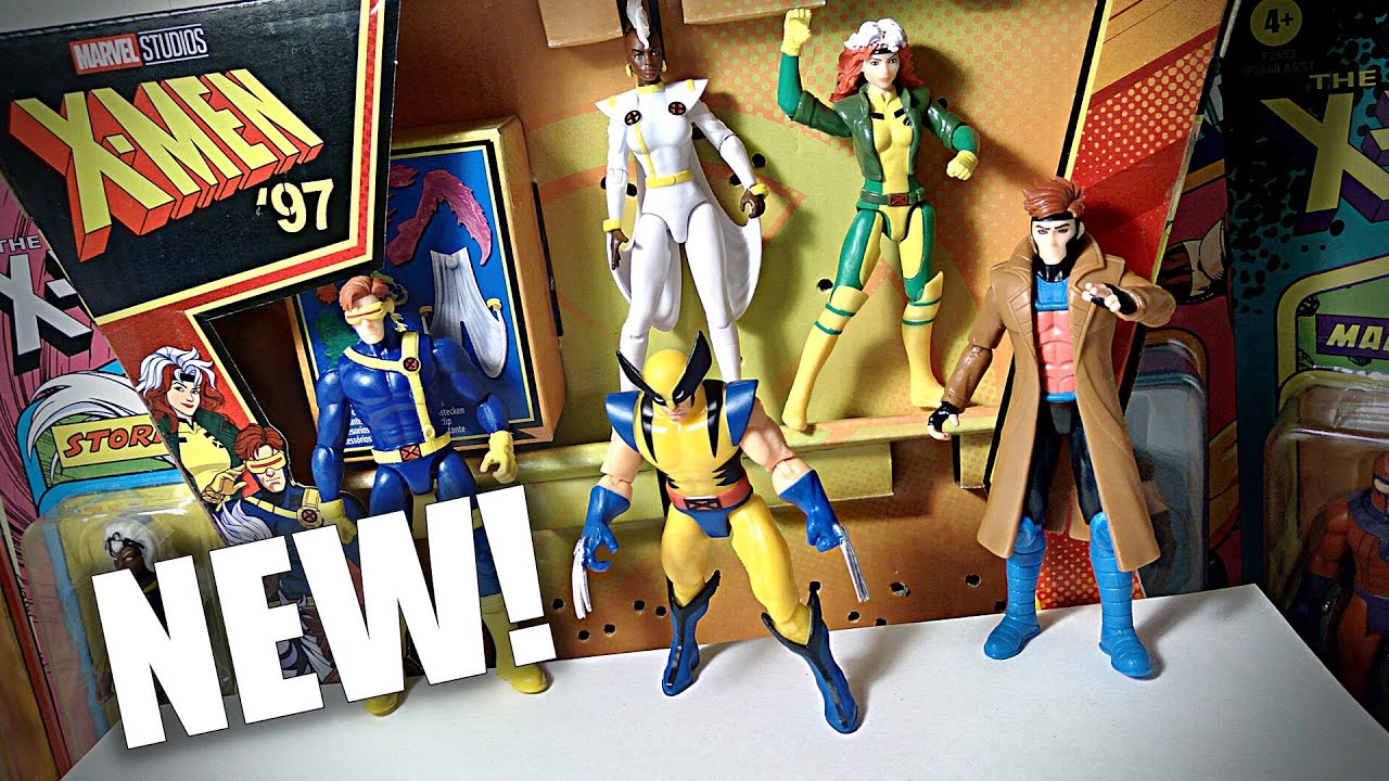 Новые фигурки Людей Икс '97! Обзор набора Hasbro Epic Heroes в масштабе 4 дюйма.