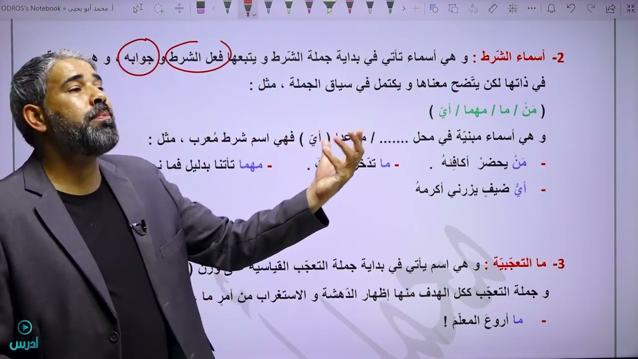الحصة التأسيسية الخامسة جيل ٢٠٠٨ ( قاعدة صور المبتدأ و الخبر ١ )