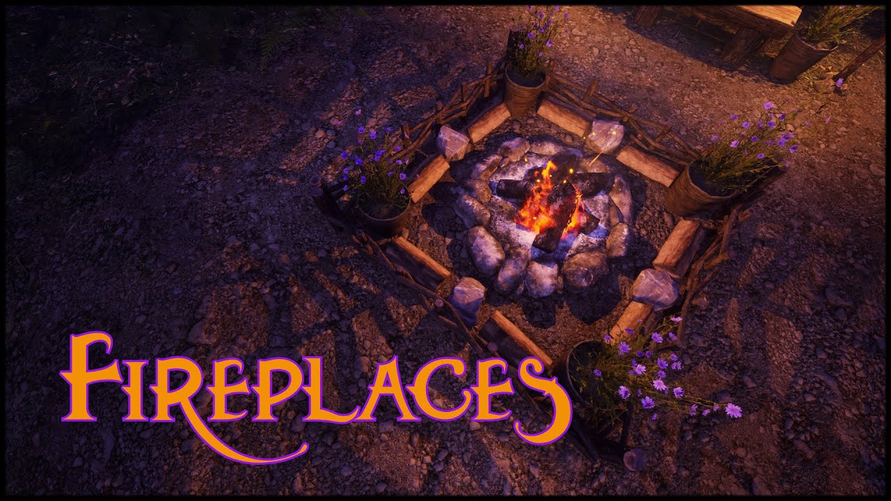 I Made 7 Cozy Fireplaces 🔥 Medieval Dynasty