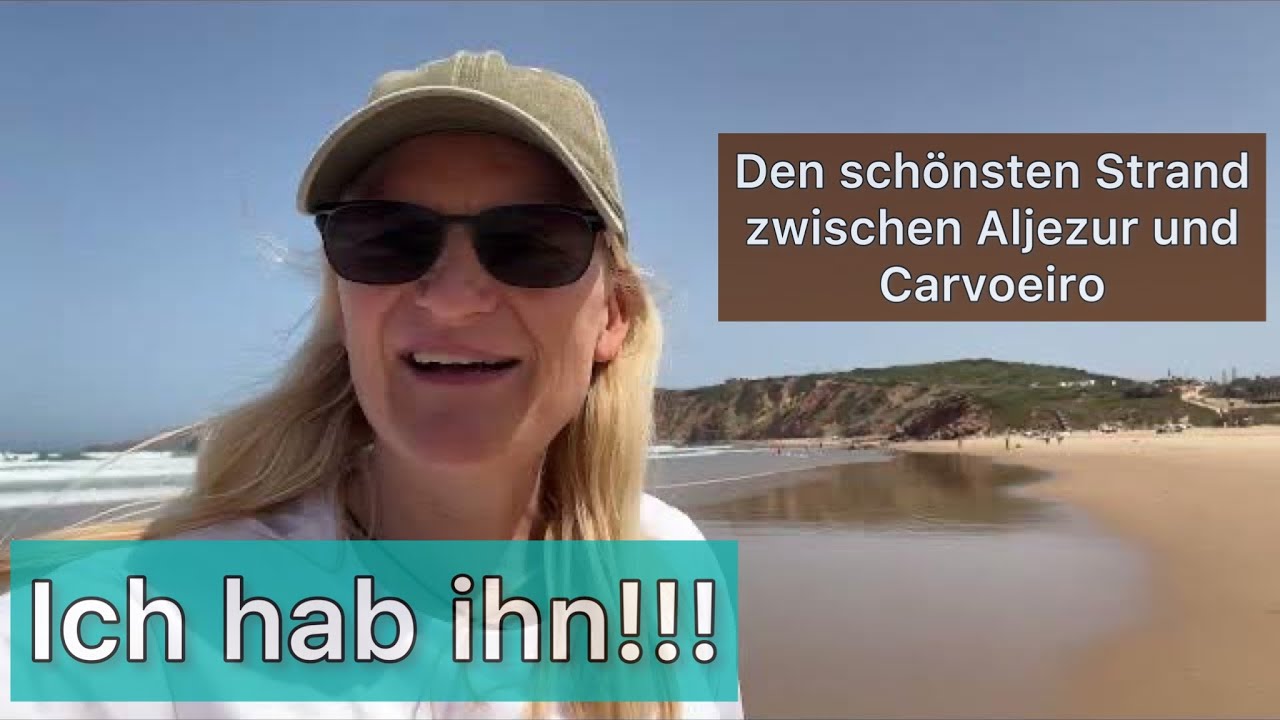Ich habe ihn gefunden! Der schönste Strand zwischen Aljezur und Carvoeiro| Minicamper an der Algarve