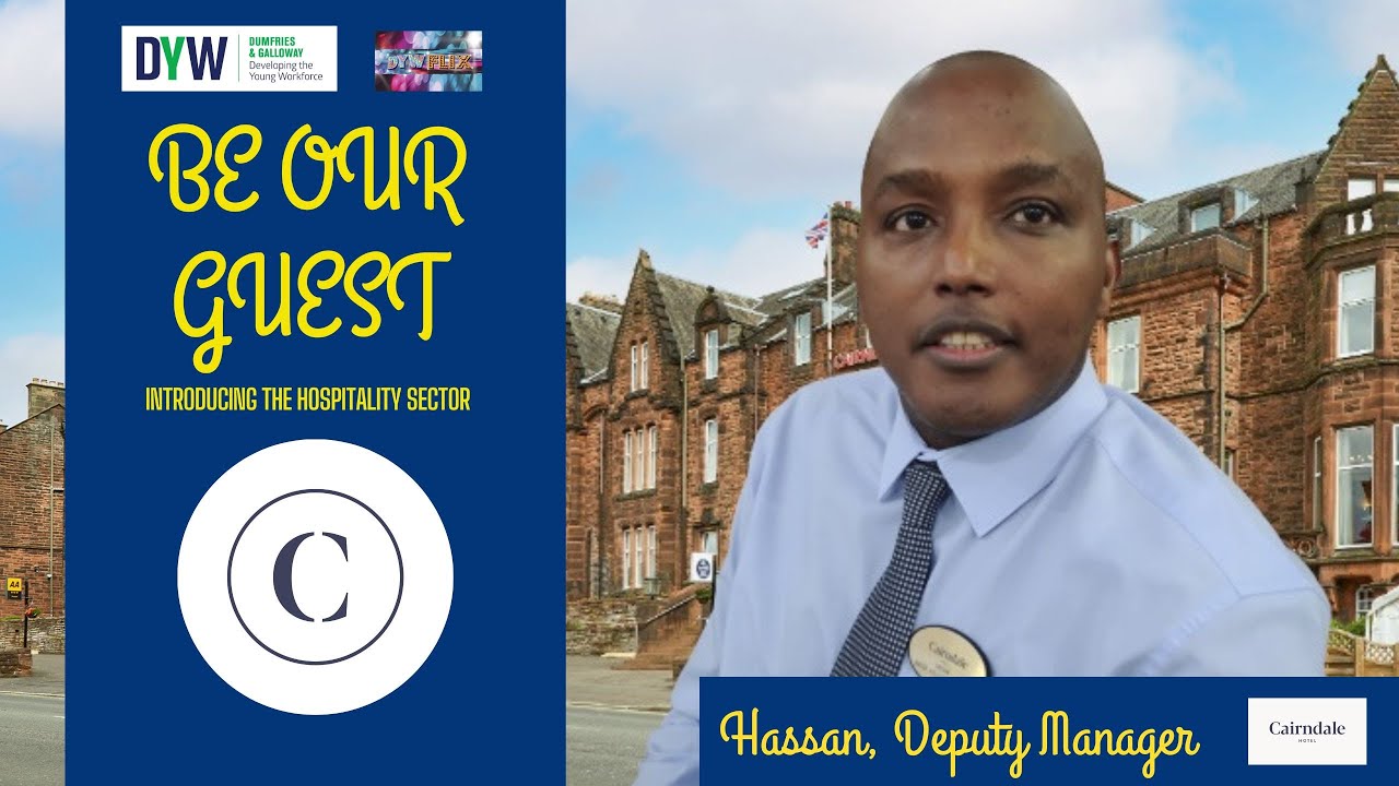 Be Our Guest : The Cairndale Hotel - Hassan, Deputy Manager
