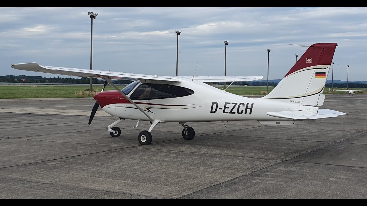Rundflug Tecnam P2010 (D-EZCH) 12.08.23 #FlugtageBautzen
