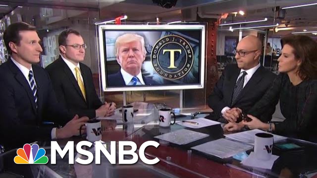 What Does The Trump Foundation Dissolving Mean For President Trump? | Velshi & Ruhle | MSNBC