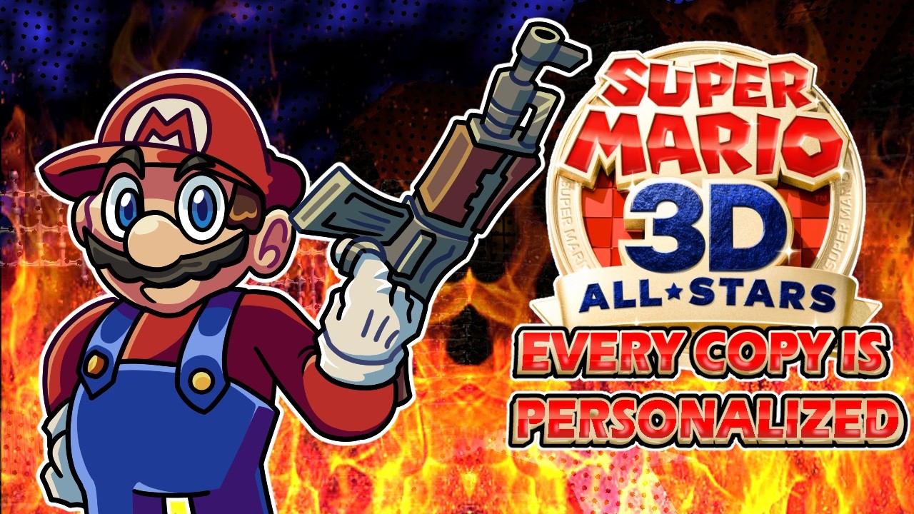 Mario 3D All-Stars: Every Copy is Personalized | CREEPYPASTA