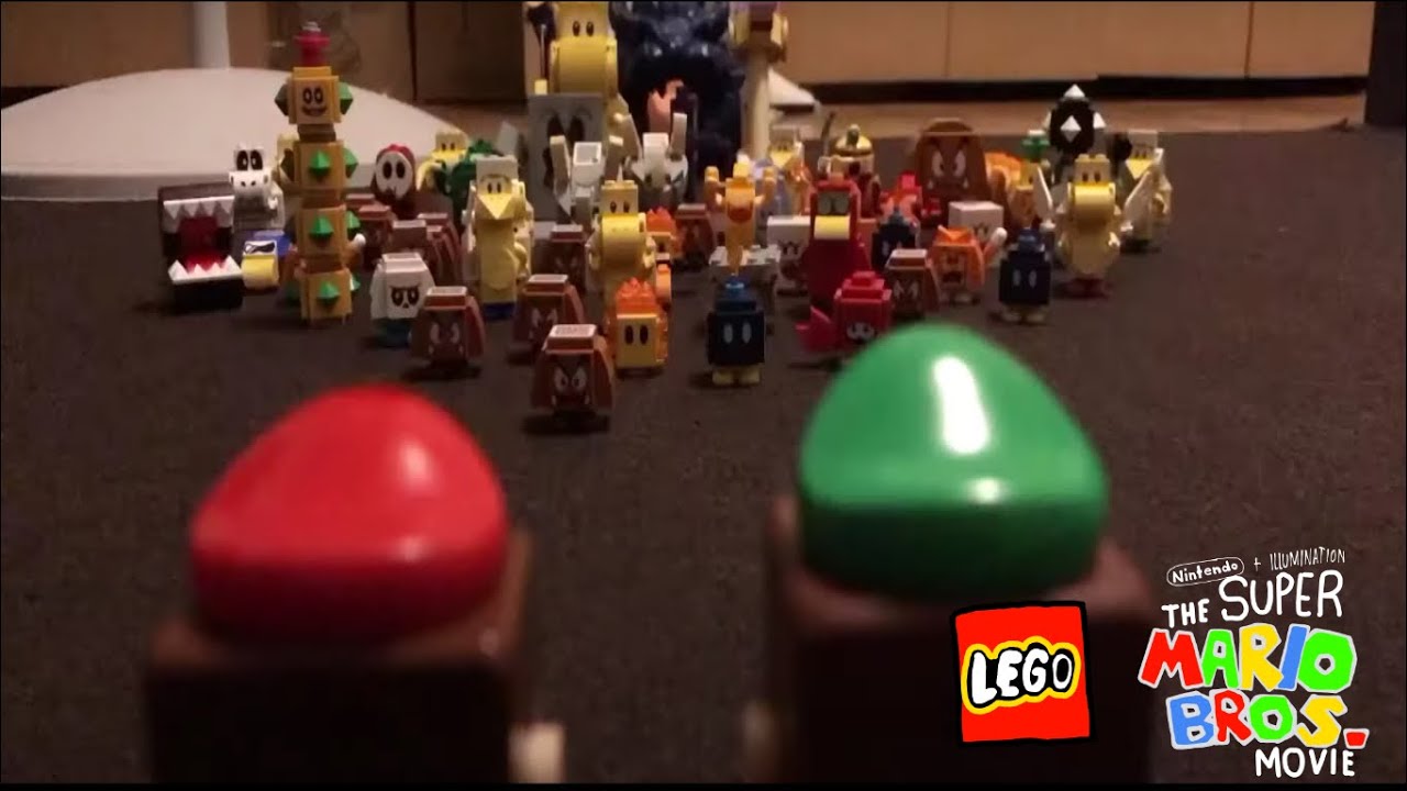 LEGO The Super Mario Bros. Movie Final Battle Scene #legomario #mariomovie