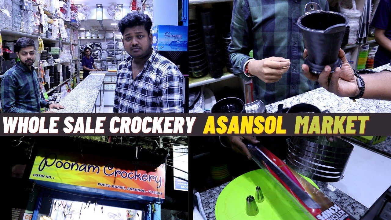 Whole Sale Poonam Cookery Asansol Ganja Gali Pucca Bazar opposite Post Office Mahabir Mandir