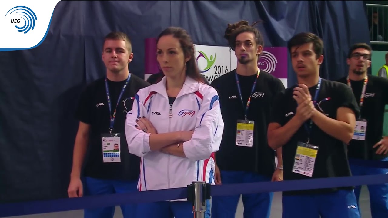 France - 2016 TeamGym Europeans, senior men's team final