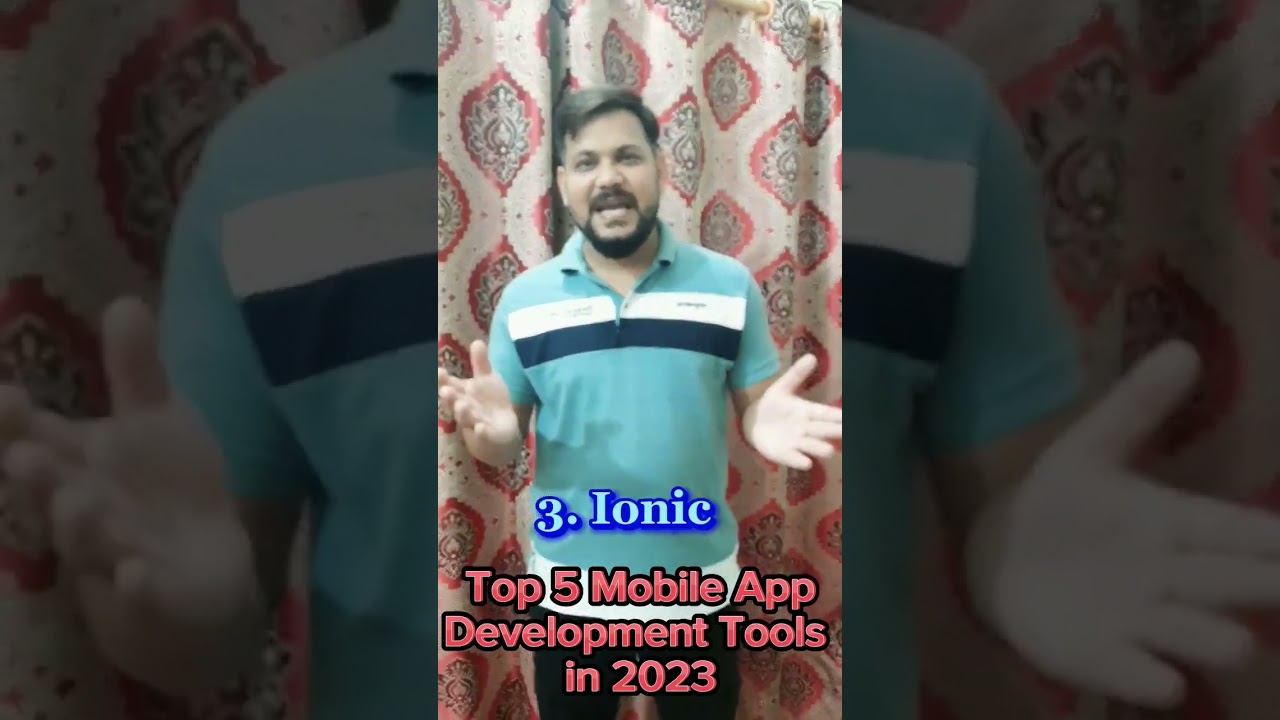 Top 5 Mobile App Development Tools in 2023 #shorts #mobiledevelopment