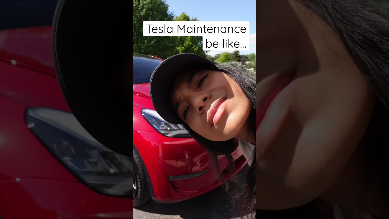 Tesla Maintenance￼ after 1 Year!!