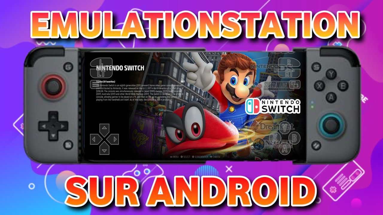EmulationStation sur Android est incroyable! Guide d'installation rapide. 2024