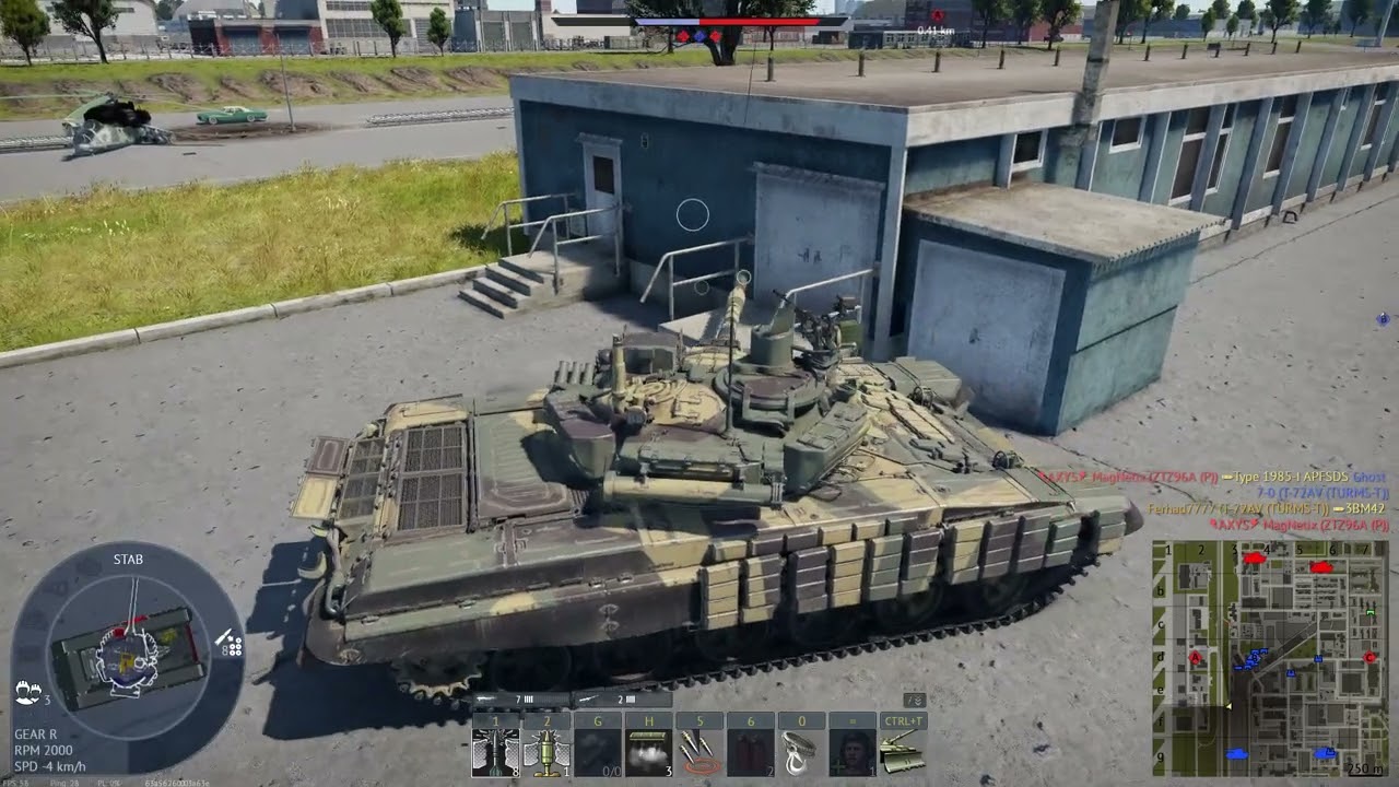 WarThunder: T-72 TURMS Gameplay