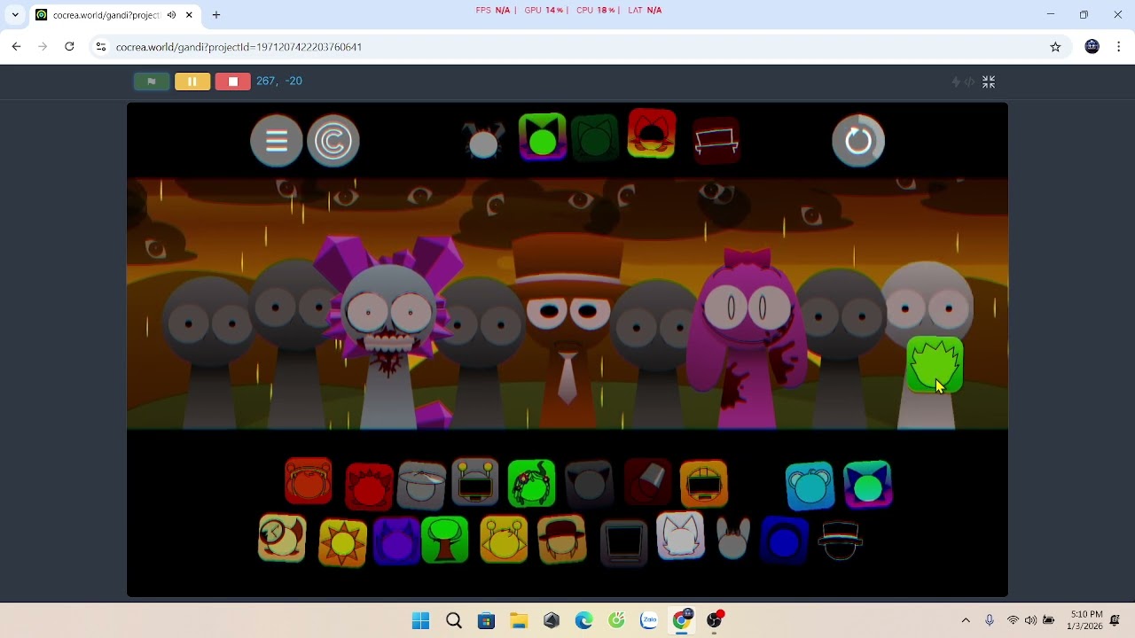 I'm doing the damn animation code in Shifted Pyramixed by @funanims_pluse  ._.
