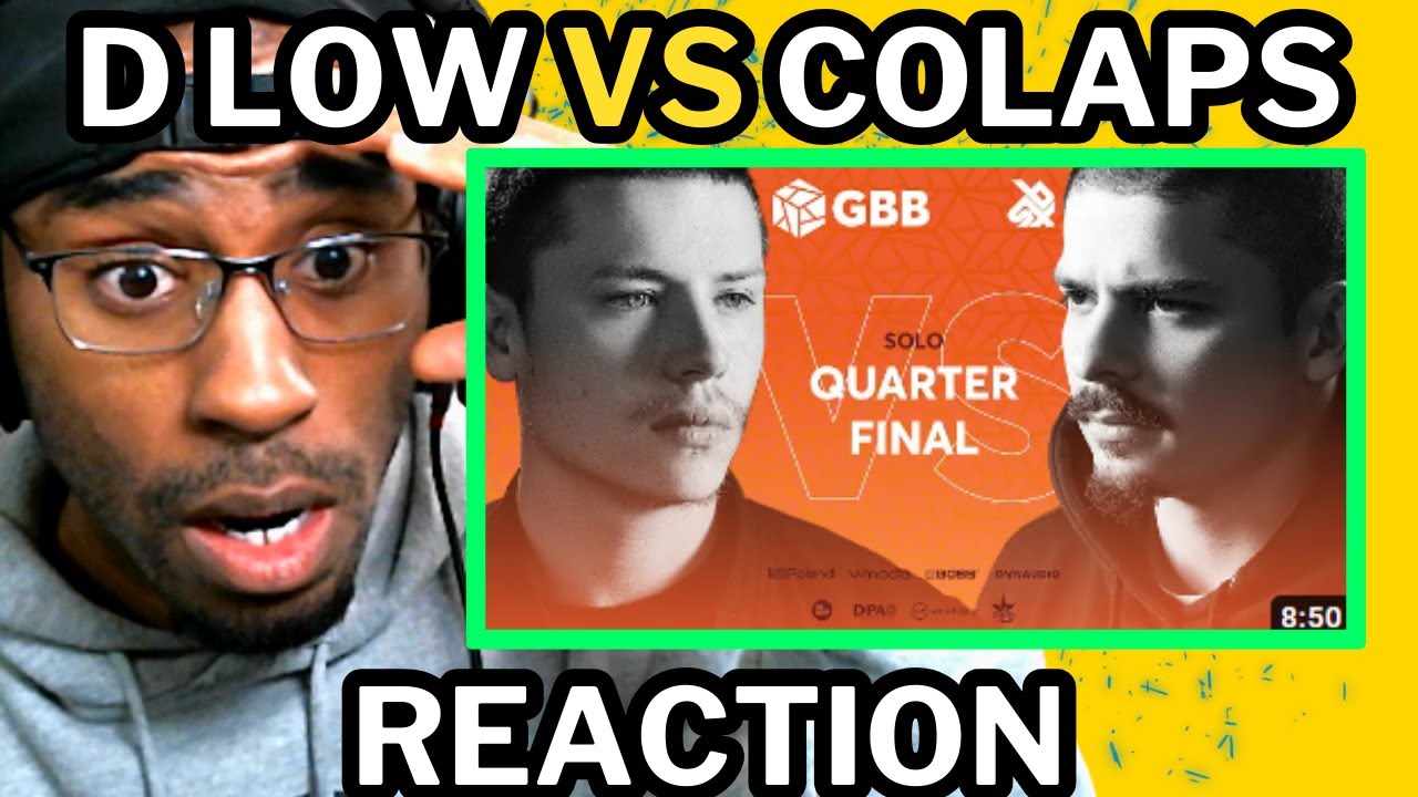 D-LOW vs COLAPS | Grand Beatbox Battle 2019 | 1/4 Final (REACTION)