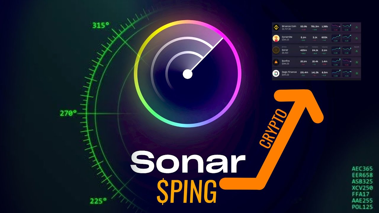 SONAR ($PING) NEW GAMECHANING CRYPTO?! REVIEW sonar crypto