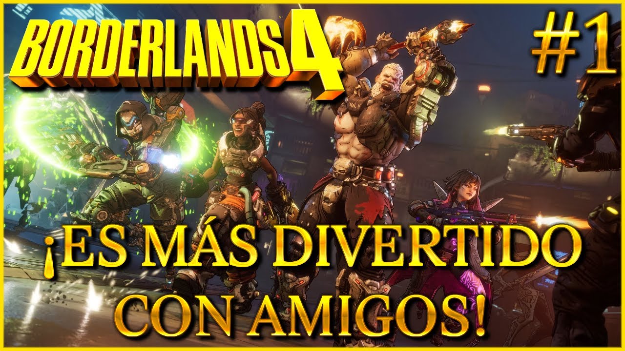 4 Buscacámaras, 1 Único Objetivo... ¡DIVERSIÓN Y RISAS! | Borderlands 4 ft. Ansobar, Soku y Josema😃