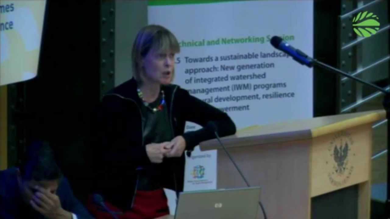 Sally Bunning on__ Watershed/landscape management for multiple benefits & climate resilience