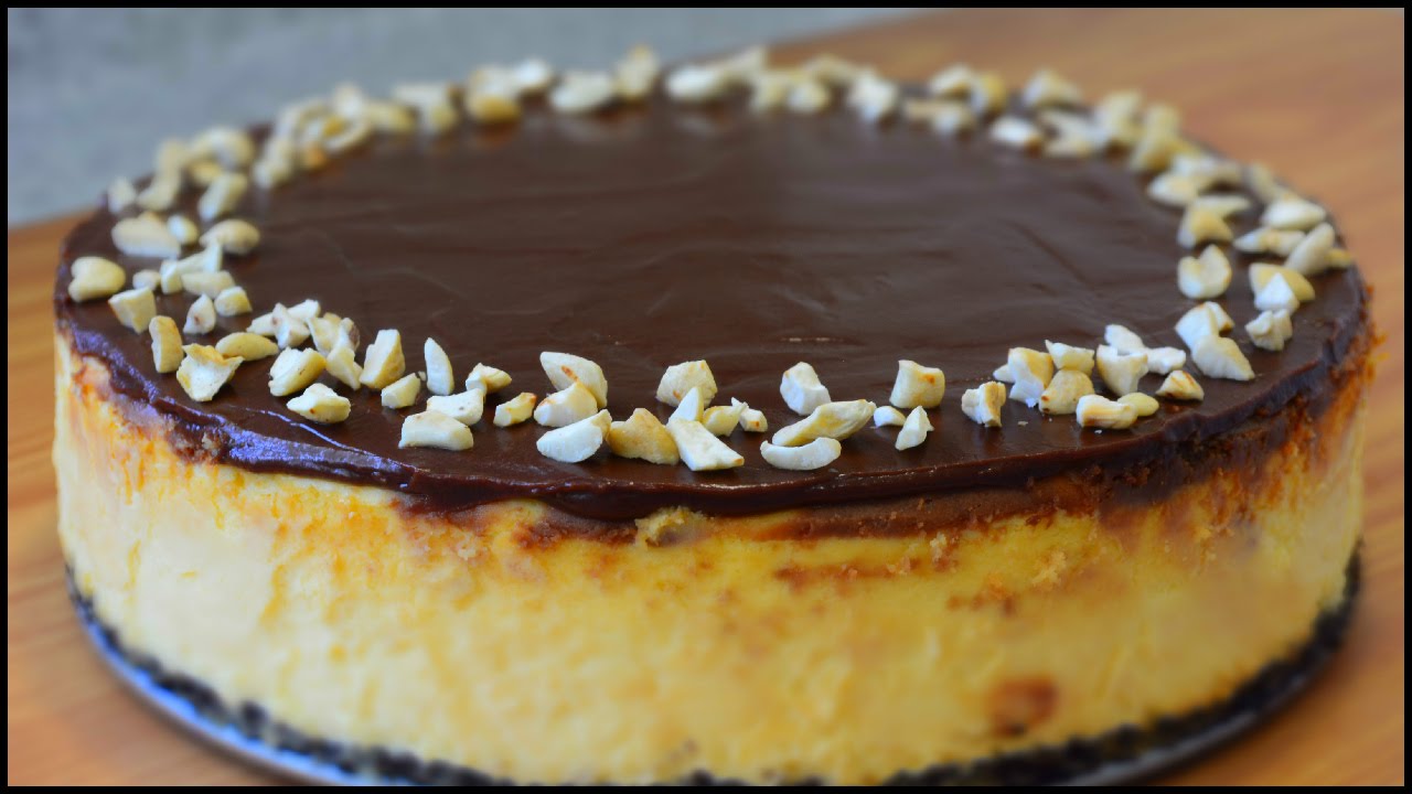 Cheesecake with Nutella and Oreo Crust Recipe ❤