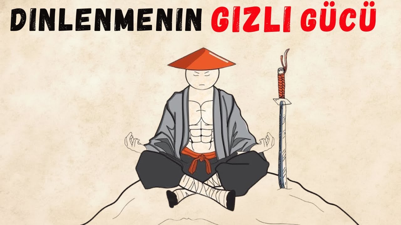 Öyle dinlenmeyi öğren ki tehlikeli ol!