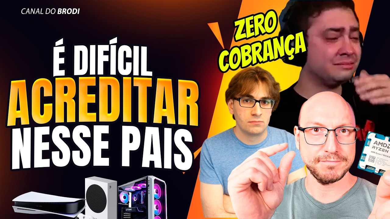 ACABOU! IMPOSTO VAI DESTRUIR O PC GAMER, CONSOLES, E TODOS ESTÃO CALADOS!