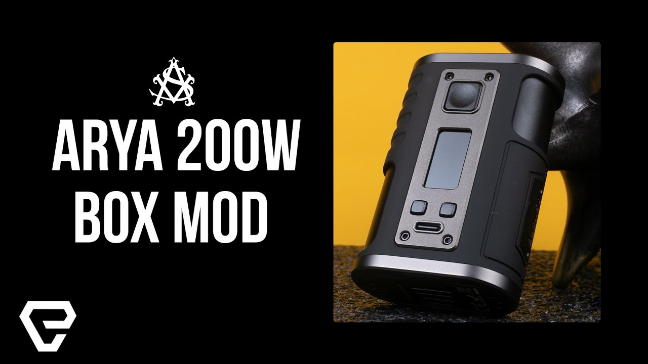 Asvape x OhmBoyOC Arya 200W Box Mod Review!