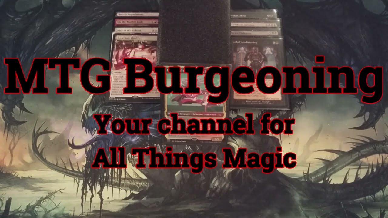 MTG Burgeoning Episode 1243:  Magar of the Magic Strings EDH Deck:  UP & UP Series
