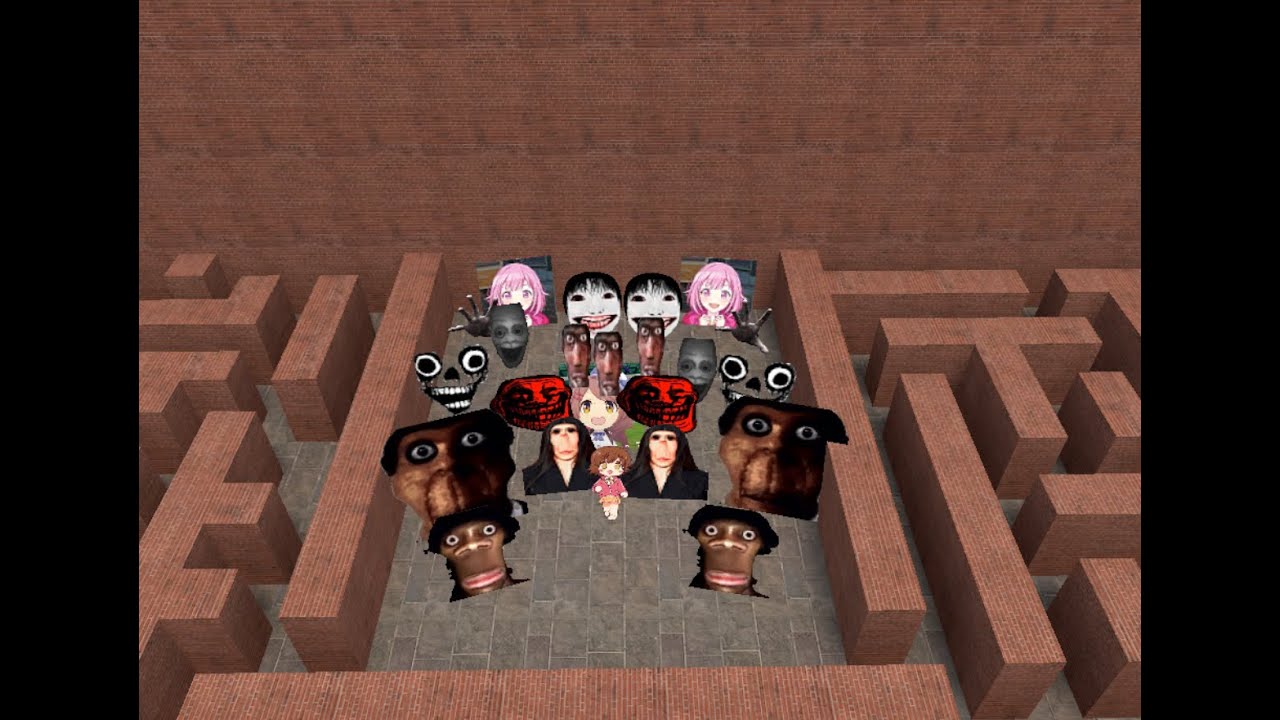No Escape from This HORROR Maze 💀 | GMod Horror Gameplay#voidcrafter #gmod