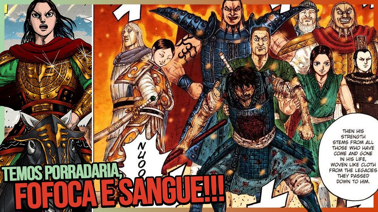 10 MOTIVOS URGENTES PARA VOCÊ LER KINGDOM MANGÁ!!!