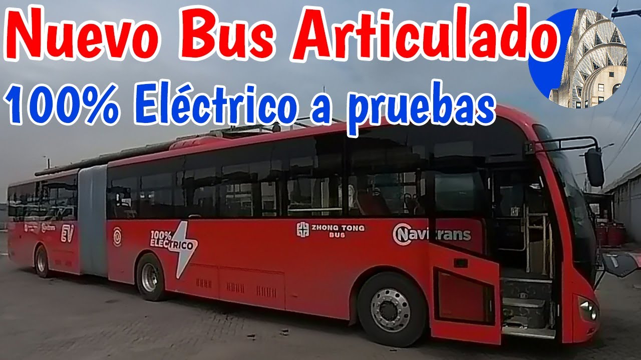 Nuevo Bus Articulado Eléctrico acaba de llegar a pruebas en Bogotá - Primicia