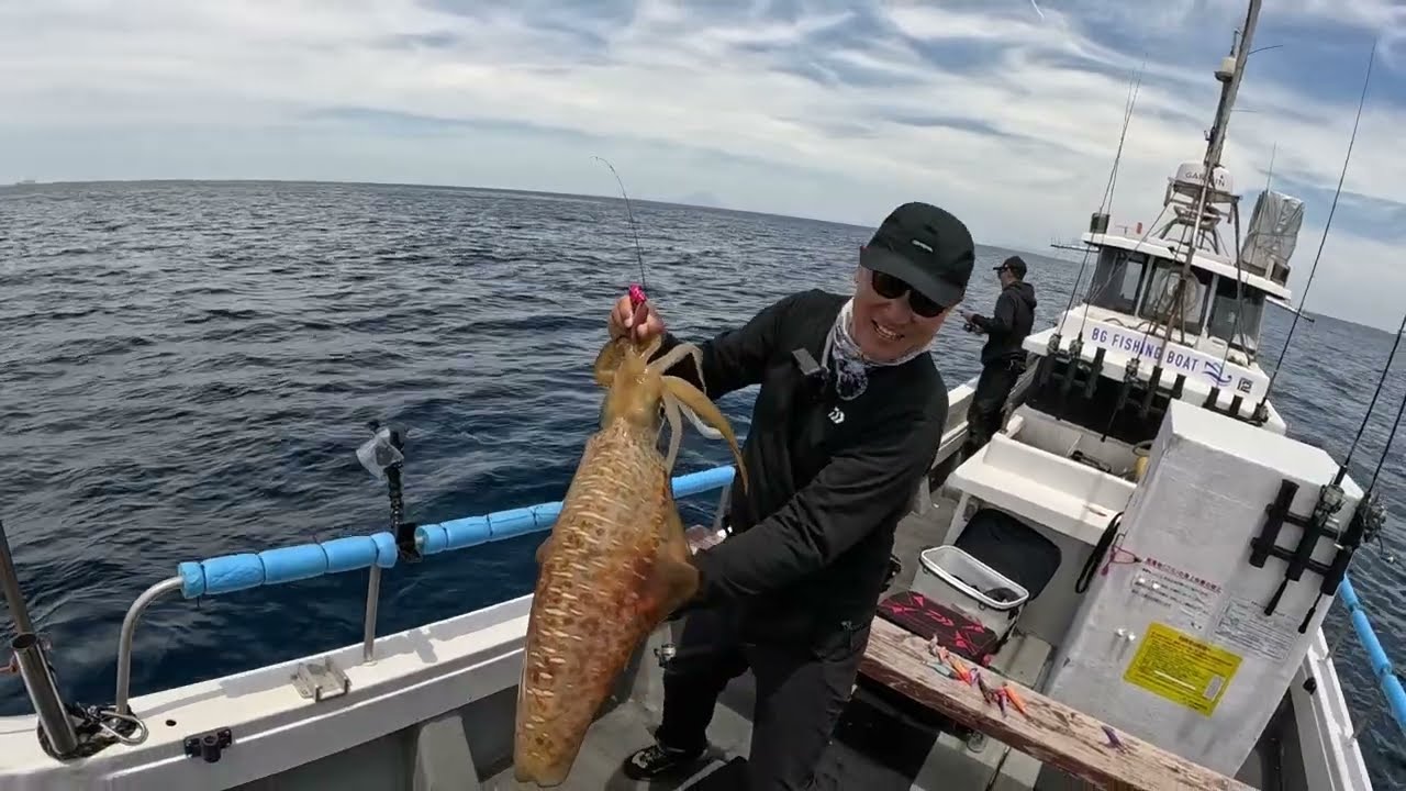 【BG FISHINGBOAT】ティップランヒットシーン