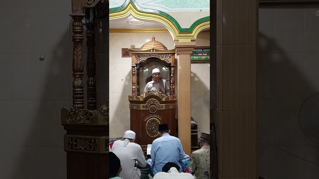 Sholat taraweh& kultum malam ke-9 ramadhan, ustadz Abdul qohhar S.Ag,masjid Nurul iman 012