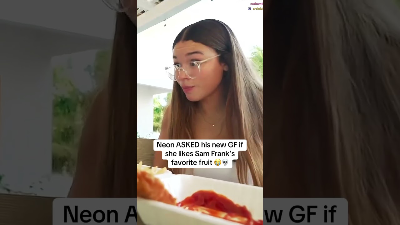 Neon ruined the surprise for his new girlfriend #n3on