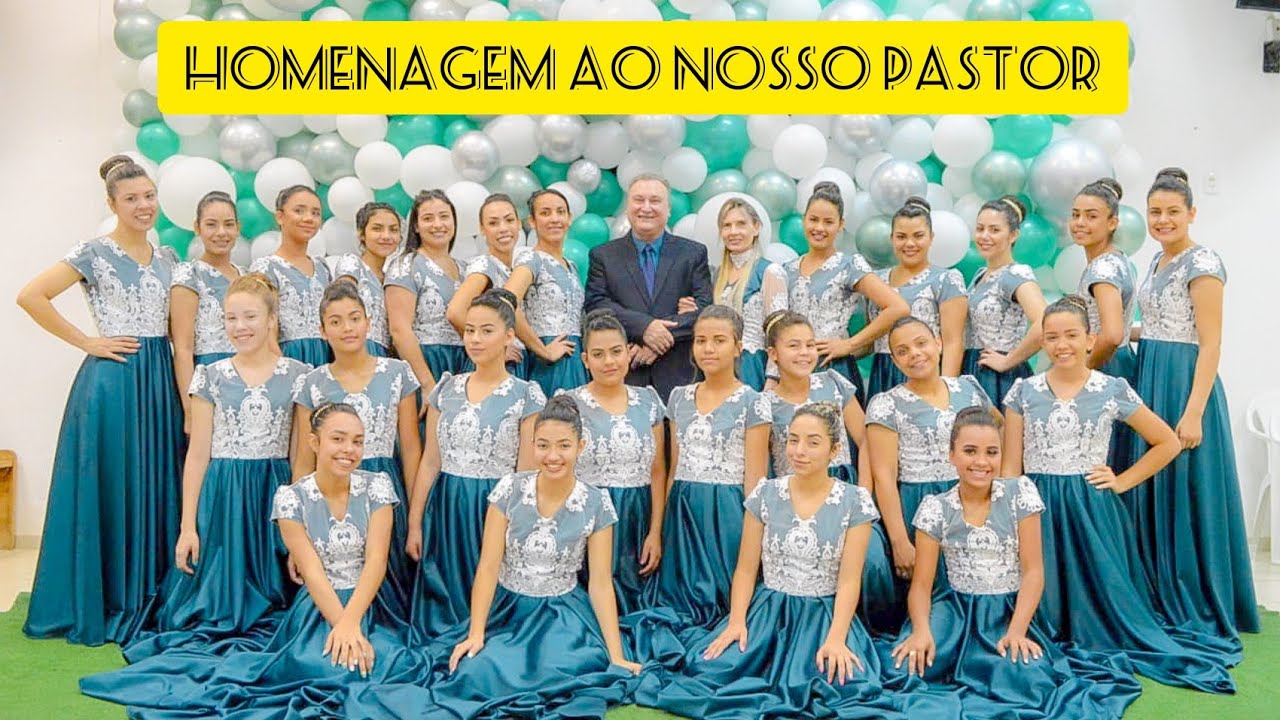 Homenagem ao nosso querido Pastor (Coreografia Trajetória de um Fiel - Eliã Oliveira)