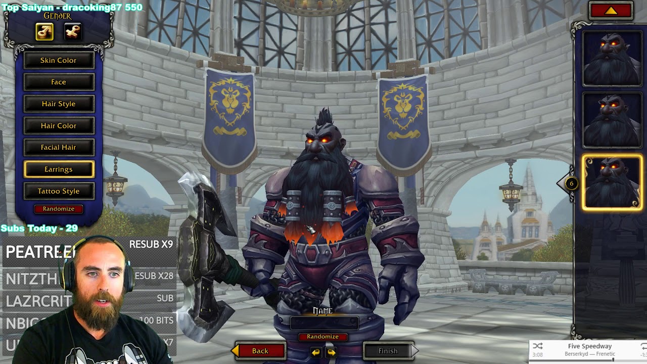 Battle for Azeroth (Beta): Dark Iron Dwarf Character Creation - New Alliance Allied Race