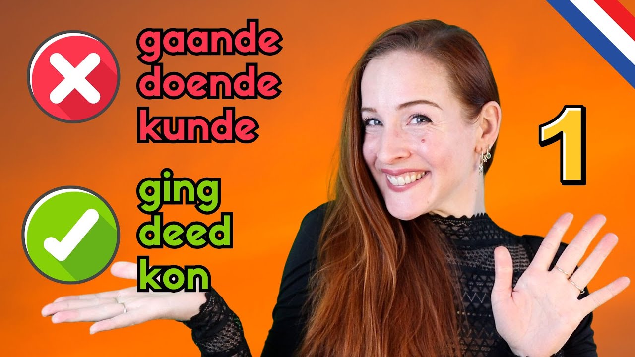 Top 10 ONREGELMATIGE Werkwoorden in de VERLEDEN TIJD #1 + GRATIS cheat sheet!