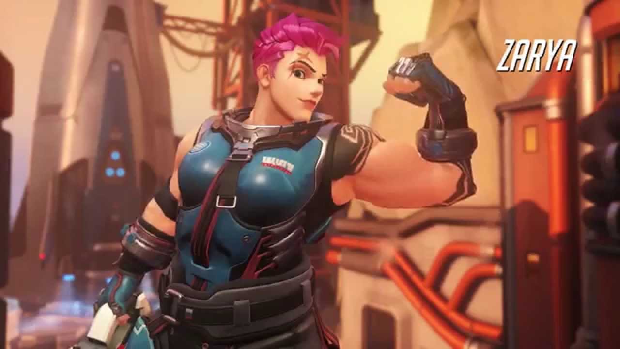 Zarya Tutorial - Overwatch Character Review