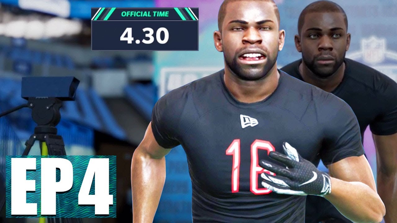 MADDEN 21 Face Of The Franchise | NFL COMBINE & DRAFT (Rise to Fame Career Mode) Ep 4