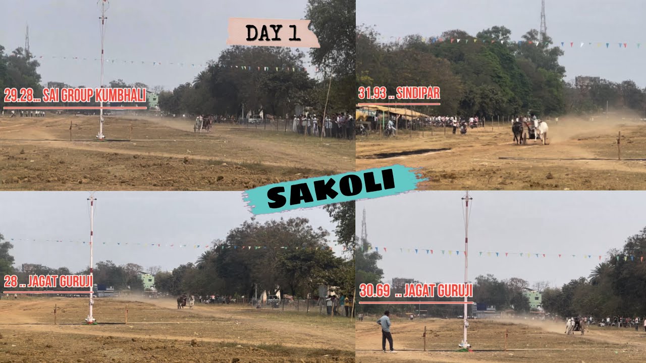 साकोली शंकर पट पहिला दिवस- आलेल्या सर्व जोड्या- वाशिम, जगत गुरुजी आणि काही टॉप 