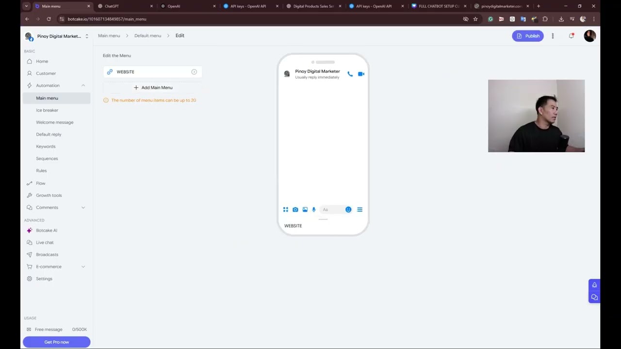 How to Create Chatbot Automation Using Botcake
