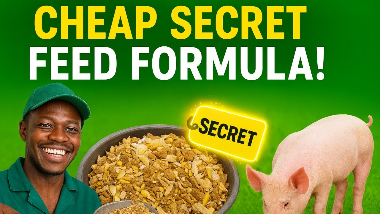 How to Formulate Cheap Pig Feed in Nigeria Using Local Ingredients for High Profit