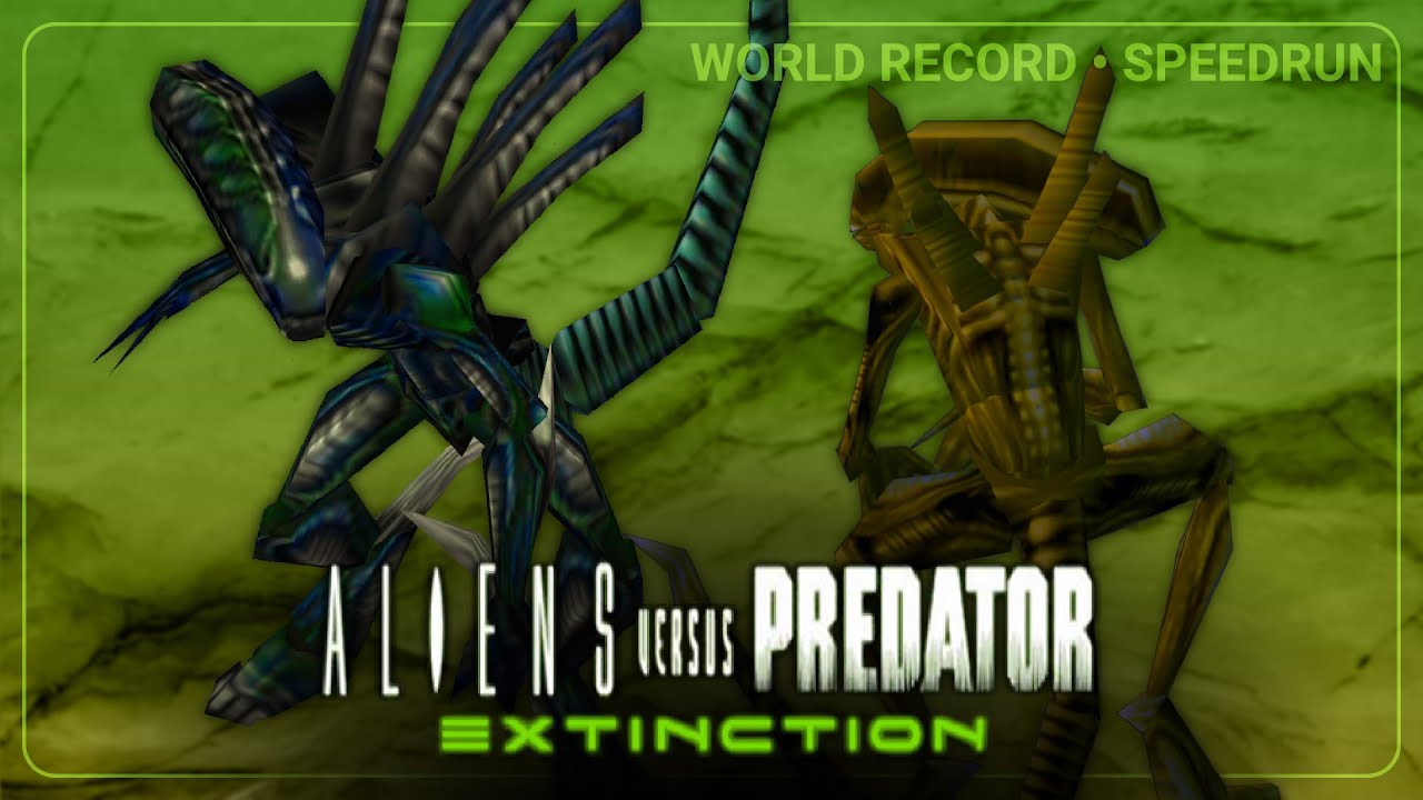 Aliens versus Predator: Extinction • Any% Speedrun (PS2) • Alien campaign (World record)