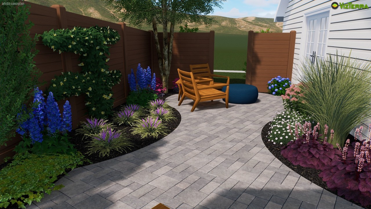 Paver patio Nook design by Sycamore Springs